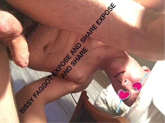 Expose and share this sissy faggot