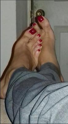 Pieds de petite amie