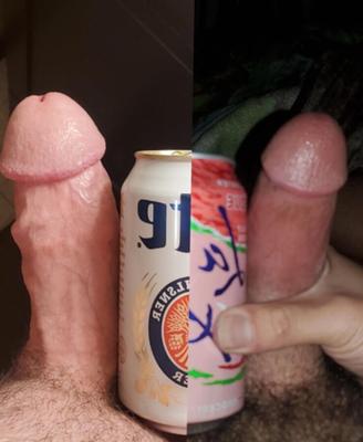 Cock Compare - Cans and Bottles