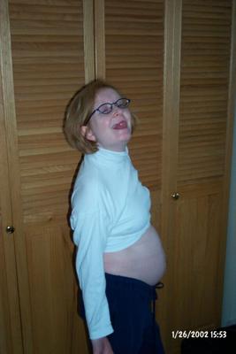 Jeanne enceinte