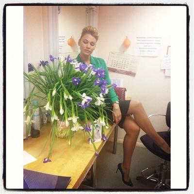 Foot goddess Ksenia Chepenko (russian TV presenter)