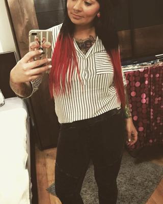 Cindy, fille tatouée allemande