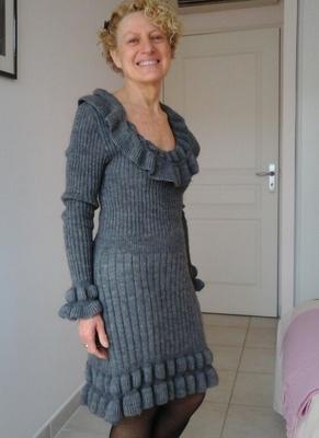 Charming French wife undressing