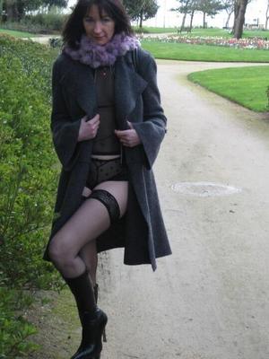 MILF française dogging