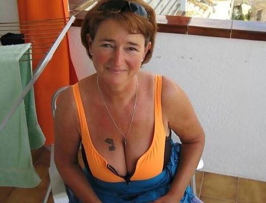 Fat French Granny with a fabulous pair of tits