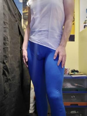 French Sissy Slut in Casual Clothes
