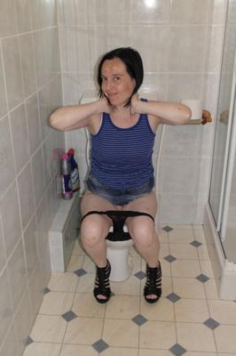 トイレで