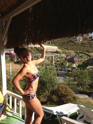 My Sister, Fliss, in Bikini