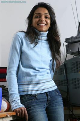 Sexy Indian Anjana Posing