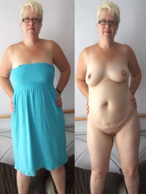 grosse femme mature potelée - chatte étalée - culotte
