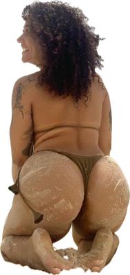 Latina Cute Big Butt Stickers 1437