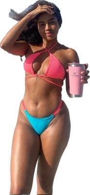 Latina Cute Big Butt Stickers 1394