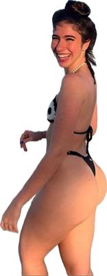 Latina Cute Big Butt Stickers 1503