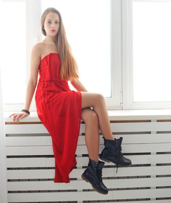 MILF en collants dans la vraie vie, jambes russes maigres