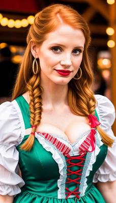 Jessica Chastain oktoberfest IA