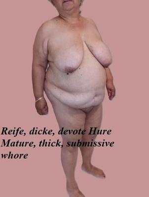 Reife, Dicke, Devote Oma Hure Maria