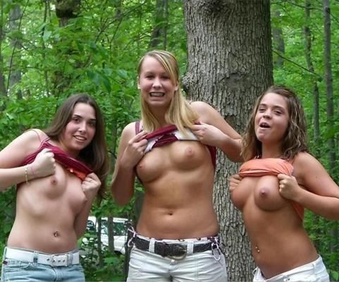 American Sluts go Camping