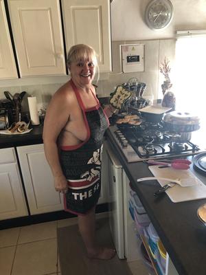 South African nudist granny