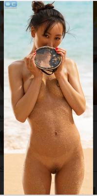 Kim Shinobi, Asian German nude model