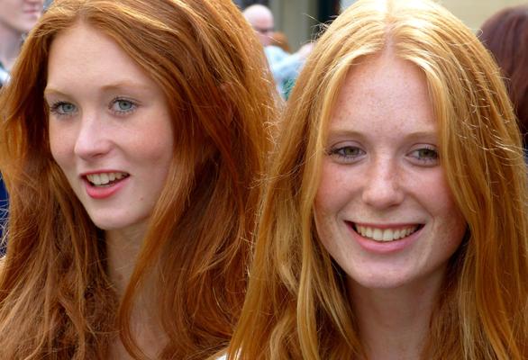 Visages de mon obsession rousse