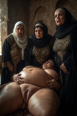 Inspection by eunuchs and matrons