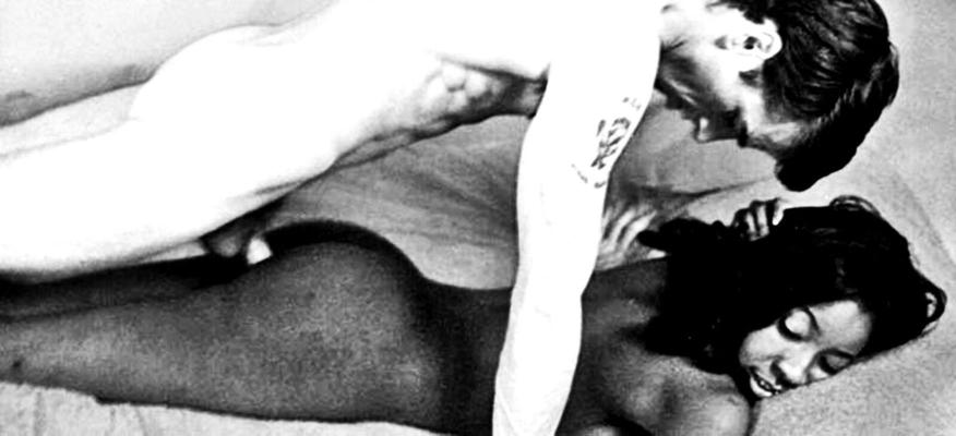 Vinage and retro black chicks white dicks
