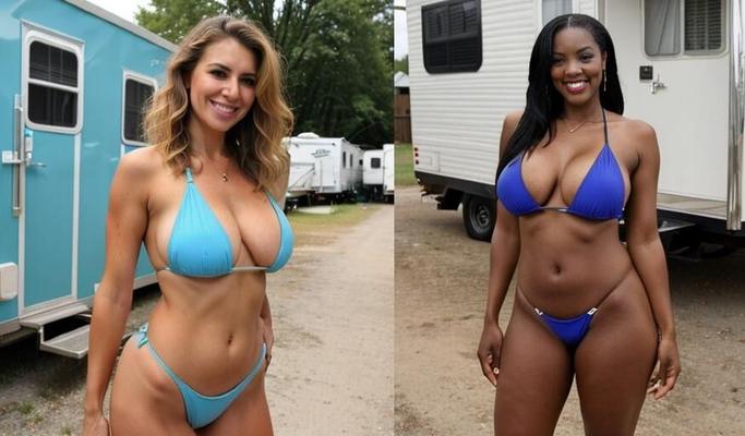 Lesbiana Interracial de Texas Julia (Ucrania) vs Carly (EE. UU.)
