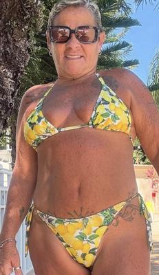 Latina Bikini Granny