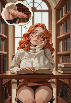 Hot Sexy drawn Redhead