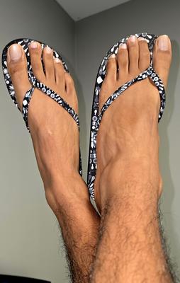 Edible Natural Feet (Flip Flops)