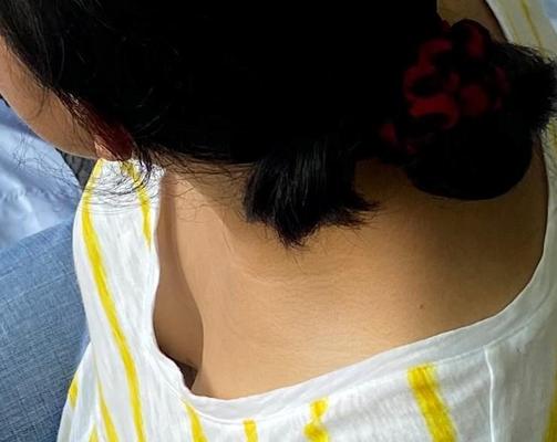 Asian Downblouse findet