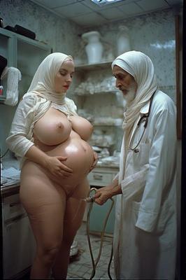 Examinations by harem doctor
