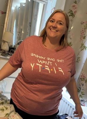 Wife. Face and hints of more. 
