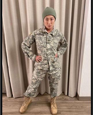 Fit Korean Army Wife
