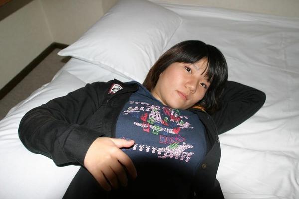 Vollbusige japanische Freundin